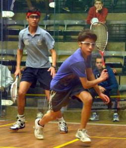 محمد السراج ناشئ الاردن في الاسكواش