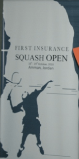SquashWithMe in Jordan presents First Insurance Jordan Squash Tournament