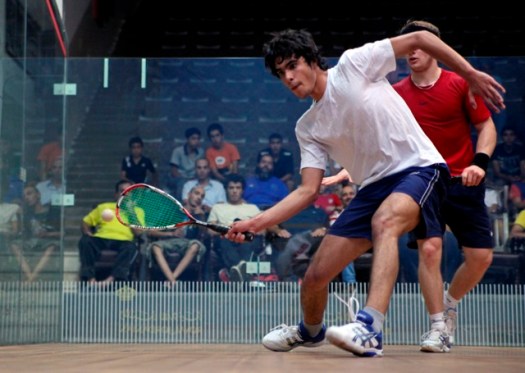 Ahmad Al-Saraj at Royal Jordan Squash Open 2012