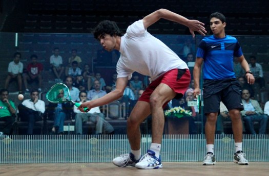 Ahmad Alsaraj vs Zahed Mohammad at Royal Jordan Squash Open '12 Final